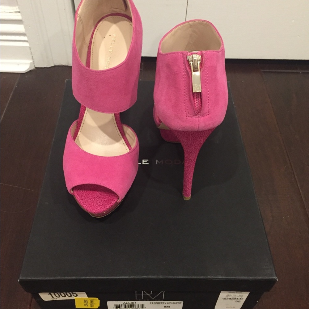 Pelle Moda Pink Heels